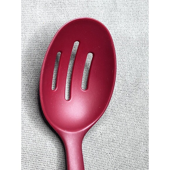 KitchenAid Red Cooking Utensil 3 Slotted Spoon Replacement Kitchen Utensil - Picture 4 of 7
